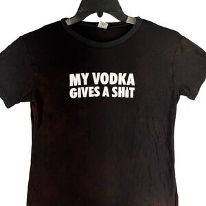 Absolut Vodka Shirt Womens M Club Party‎ Bar Crawl Earth Planet Graphic Tee
